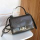 Replica Givenchy Eden Mini Crocodile Pattern Bag Dark Green