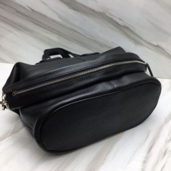 Fake Givenchy Nightingale Men Togo Bag Black Replica