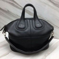 Fake Givenchy Nightingale Men Togo Bag Black Replica