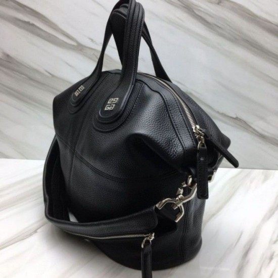 Fake Givenchy Nightingale Men Togo Bag Black Replica