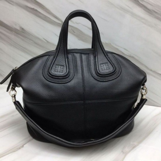 Fake Givenchy Nightingale Men Togo Bag Black Replica