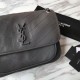Fake YSL Saint Laurent Medium Niki Chain Bag Gray Replica Fake YSL Saint Laurent Medium Niki Chain Bag Gray Replica