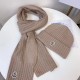 Replica Moncler Mouth Knitted Scarf Hat White