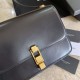 Fake YSL Saint Laurent Carre Satchel Suede Bag Black Replica