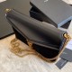 Replica YSL Saint Laurent Cassandra Medium Suede Bag Black Replica YSL Saint Laurent Cassandra Medium Suede Bag Black