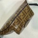 Replica Belt Bag In Glazed Fabric With FF Motif Replica Belt Bag In Glazed Fabric With FF Motif