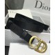 Replica Christian Dior Women Saddle Nylon Belt Black