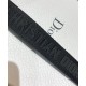 Replica Christian Dior Women Saddle Nylon Belt Black