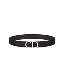 Replica Christian Dior Reversible Belt Strap Black