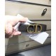 Replica Christian Dior Reversible Belt Strap Black