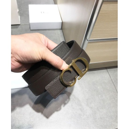 Replica Christian Dior Reversible Belt Strap Black