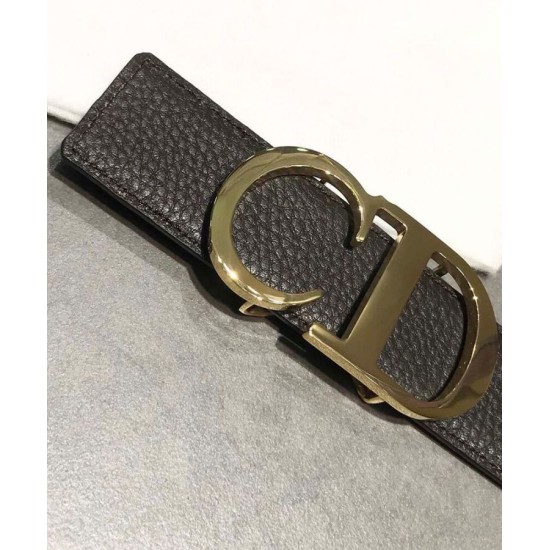 Replica Christian Dior Reversible Belt Strap Black