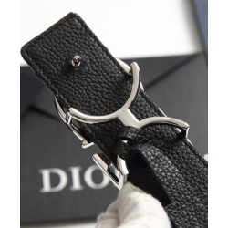 Replica Christian Dior Reversible Belt Strap Dark Blue
