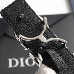 Replica Christian Dior Reversible Belt Strap Dark Blue