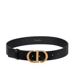 Replica Christian Dior 30 Montaigne Belt Black