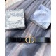 Replica Christian Dior 30 Montaigne Belt Black