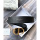 Replica Christian Dior 30 Montaigne Belt Black