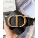 Replica Christian Dior 30 Montaigne Belt Black