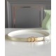 Fake Christian Dior 30 Montaigne Reversible Belt Golden Replica
