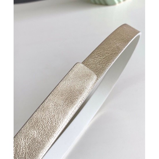 Fake Christian Dior 30 Montaigne Reversible Belt Golden Replica