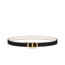 Replica Christian Dior 30 Montaigne Reversible Belt Black