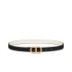 Replica Christian Dior 30 Montaigne Reversible Belt Black