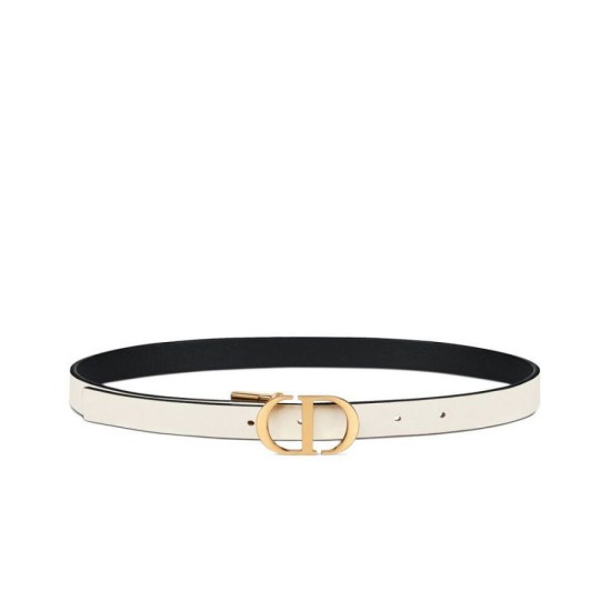 Replica Christian Dior 30 Montaigne Reversible Belt Black