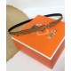 Fake Hermes Epsom Leather Belt Glod Hardware Coffee Replica