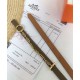Fake Hermes Epsom Leather Belt Glod Hardware Gray Replica