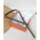 Replica Hermes Epsom Leather Belt Silver Hardware Gray