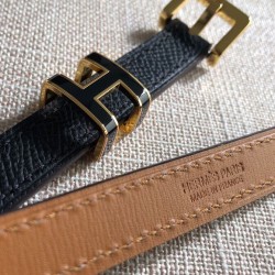 Replica Hermes Pop H 15 Belt Black