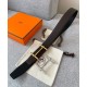 Fake Hermes Royal Belt Buckle &amp; Reversible Leather Strap 38mm Henna Replica