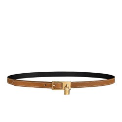 Fake Hermes Lucky 15 Reversible Belt Coffee Replica