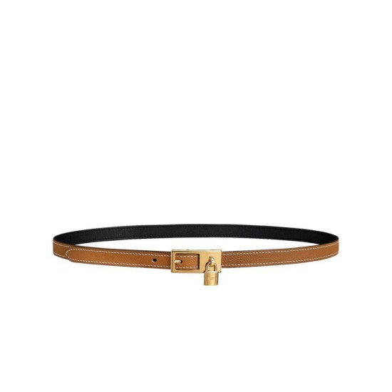 Fake Hermes Lucky 15 Reversible Belt Coffee Replica