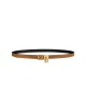 Fake Hermes Lucky 15 Reversible Belt Coffee Replica
