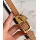 Fake Hermes Lucky 15 Reversible Belt Coffee Replica