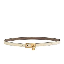 Fake Hermes Lucky 15 Reversible Belt Khaki Replica