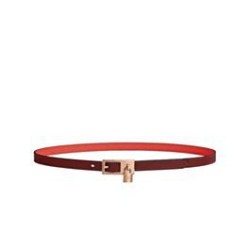 Replica Hermes Lucky 15 Reversible Belt Red