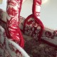 Fake Dior Book Tote Bag Hydrangea Flowers Canvas Red Replica