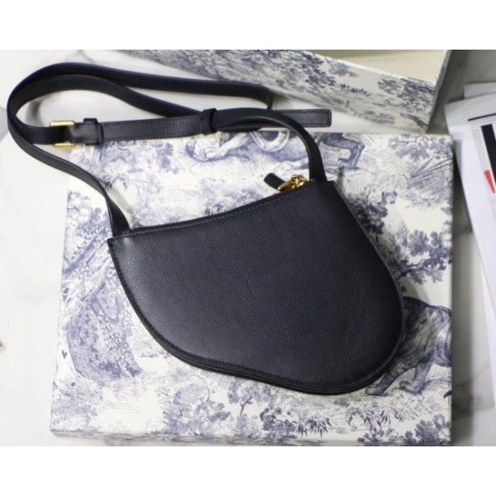 Fake Dior Saddle Trio Pouch With Strap Black Replica