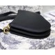Fake Dior Saddle Trio Pouch With Strap Black Replica