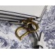 Fake Dior Saddle Trio Pouch With Strap White Replica