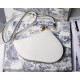 Fake Dior Saddle Trio Pouch With Strap White Replica