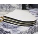 Fake Dior Saddle Trio Pouch With Strap White Replica