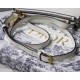 Fake Dior Saddle Trio Pouch With Strap White Replica