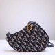 Replica Dior Saddle Trio Pouch With Strap Oblique Blue
