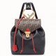 Replica Logo Embossed Multicolor Backpack