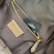 Fake Glazed Fabric Mini Backpack Brown Replica