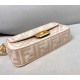Replica Fendi Medium Baguette FF Bag Pink Replica Fendi Medium Baguette FF Bag Pink