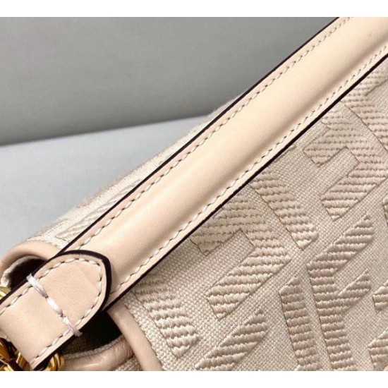 Replica Fendi Medium Baguette FF Bag Pink Replica Fendi Medium Baguette FF Bag Pink